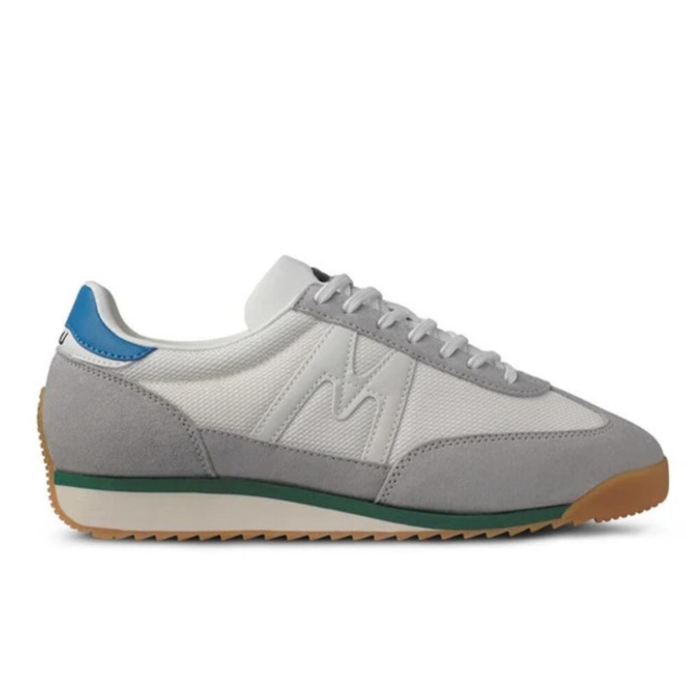 Karhu Mestari Sneakers Suede Gum Low Top Lace Up Colorblock Gray Dawn Blue 11